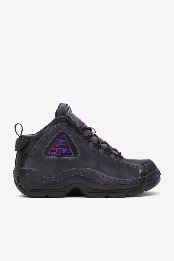 Zapatillas Fila Hombre Negras / Moradas - Grant Hill 2 Outdoor - España 216945LUO